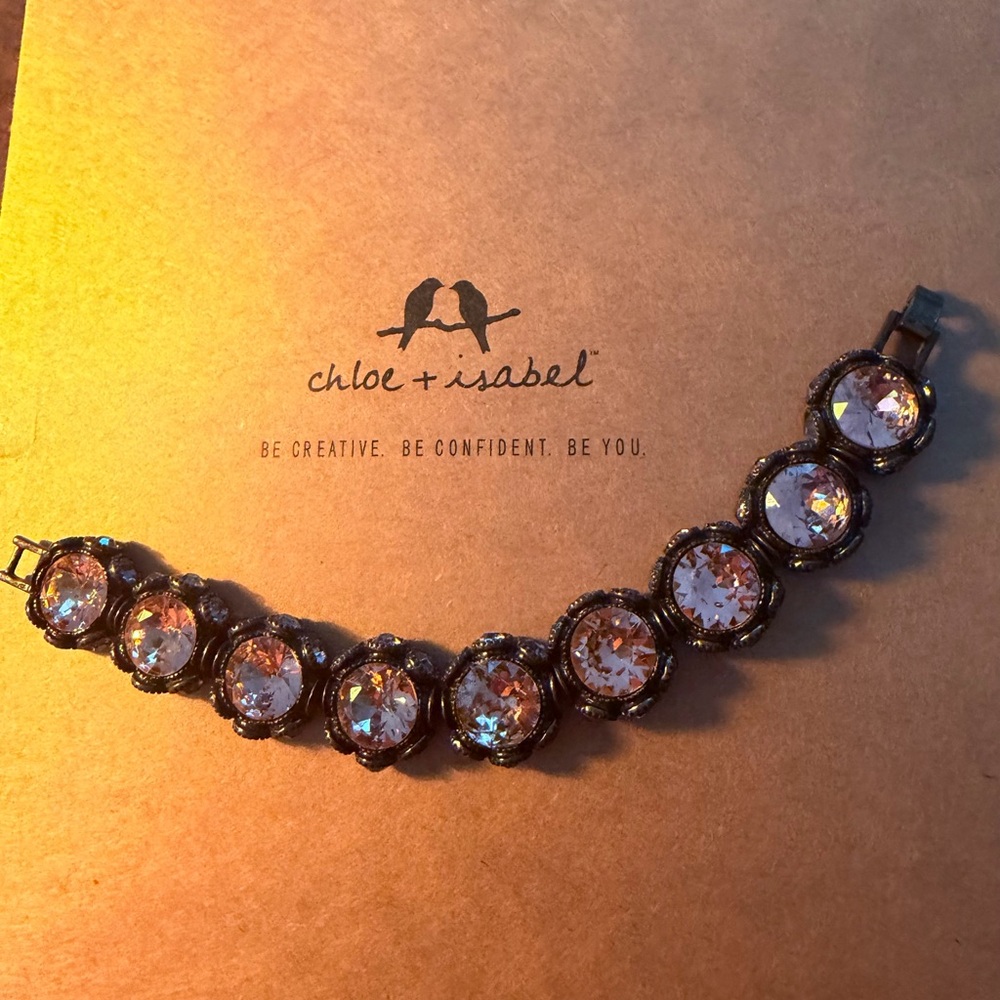 Chloe + Isabel Brûlée Gold and Crystal Bracelet
B1 - Picture 2 of 8